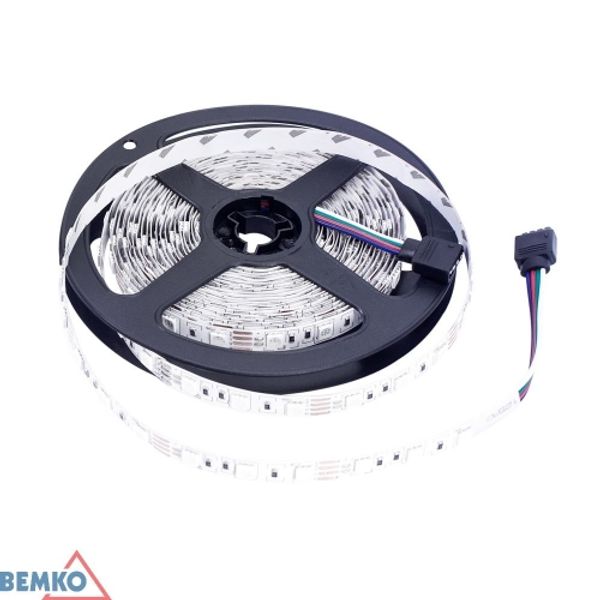 LED STRIP PREMIUM 12V DC 5050 300LED/5M 72W IP20 2YEARS GW. MULTICOLOR image 1