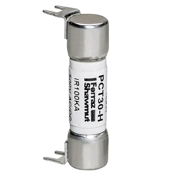 Fuse PCT - Midget - Time-Delay 500VAC 30A Double Hole Mount image 1