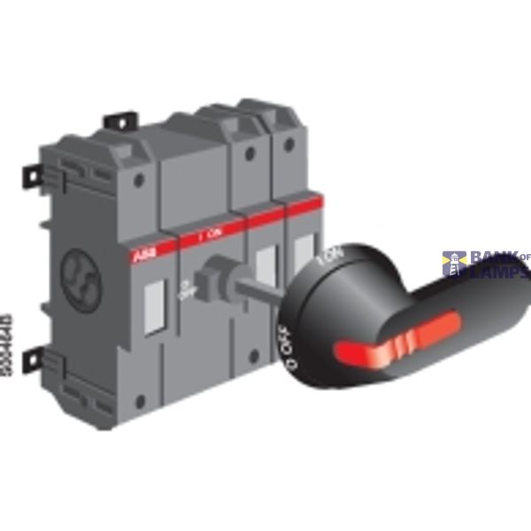 Switch-disconnector 3P, 125 A bottom mounting excl. handle and shaft image 1