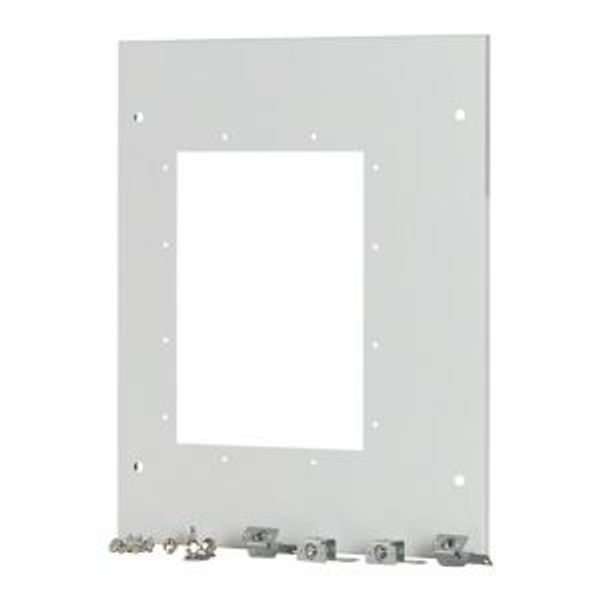 XTMPIX16WC-H550W425 Front cover for IZMX16, withdrawable, HxW=550x425mm, grey image 4