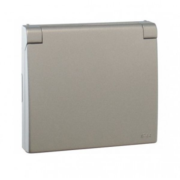 IP44 WATERPROOF FRAME SILVER image 1