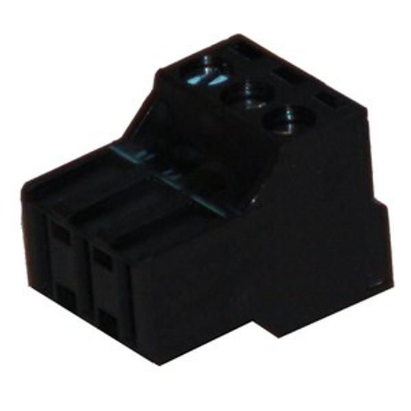 Electron. control accessories, Power plug 3-pin, with screw,28A, 108pcs, ERC Thermostat image 1
