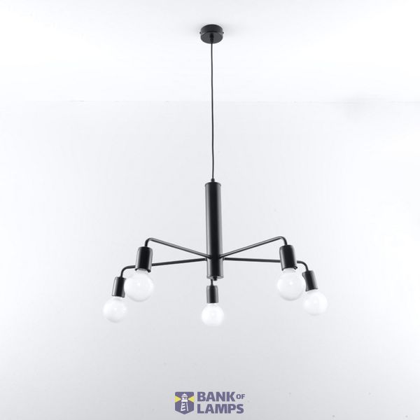 CHANDELIER DUOMO 5 E27 5X60W IP20 image 2