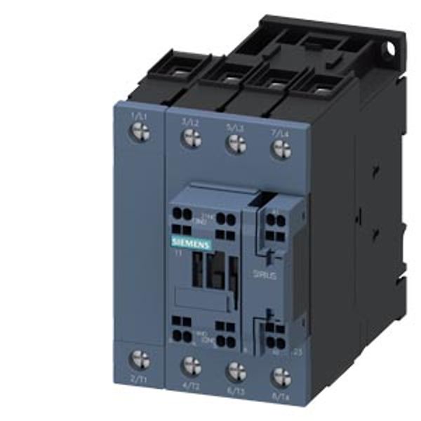 traction contactor, AC-3e/AC-3, 51 A, 22 kW / 400 V, 4-pole, 24 V DC, 0.7-1.25* image 1