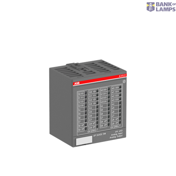 AX521-XC:S500,Analogues Ein./Ausgabemodul 4AI/4AO U/I/RTD,12bit+Vorz.,24VDC image 1