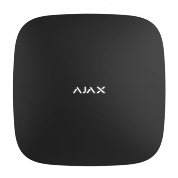 AJAX - Wireless control panel, LAN and 2G, black, Hub image 1
