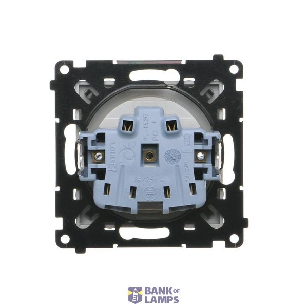 Digital thermostat with outer temperature sesnor, white image 1