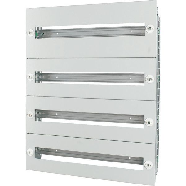 BPZ-MES-600/12-ST Mounting insert with steel front plates HxW=1149x600mm, 6 rows image 3