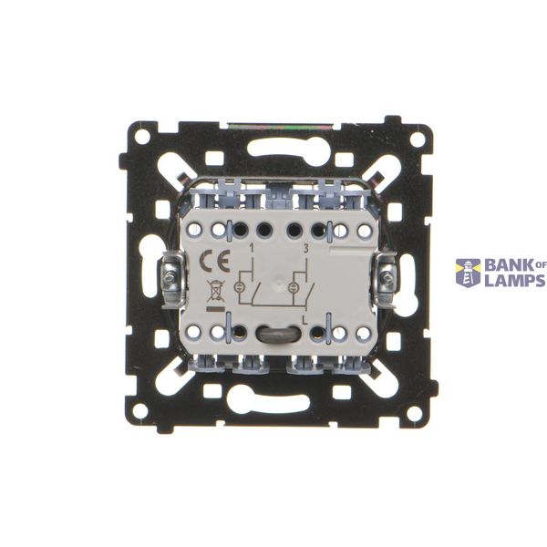 European-American plug socket, white image 1