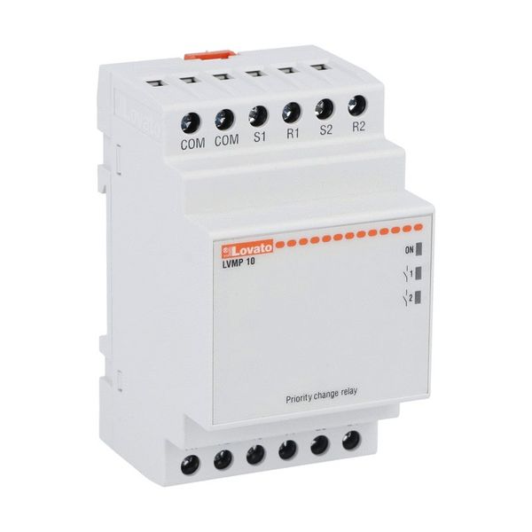 Start-up priority change relay, modular version, 2 outputs. AC supply voltage, 380...415VAC image 1