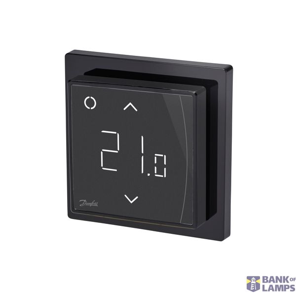 ECtemp Smart, WiFi thermostat for electric underfloor heating, Black image 1