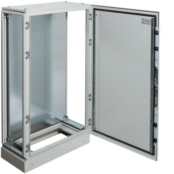 Metal panel with counter panel, IP65, 1400x800x400 mm image 1