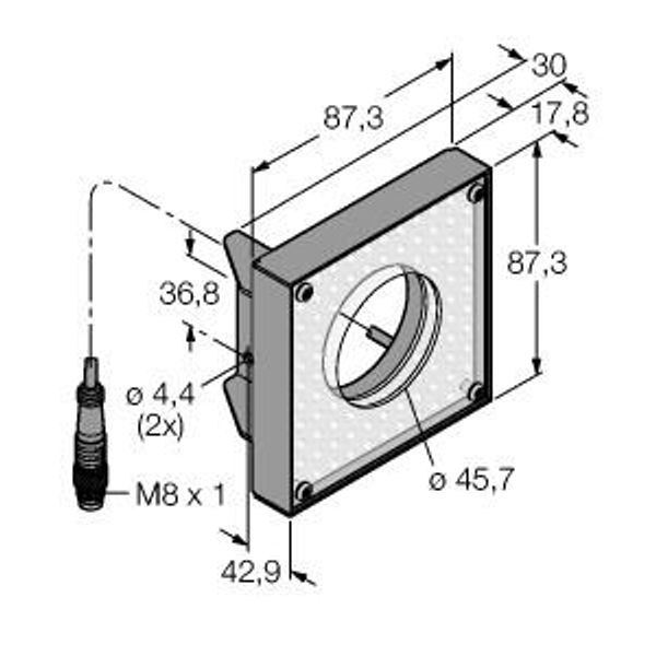 Vision System ring light   LEDRR80X80M image 2