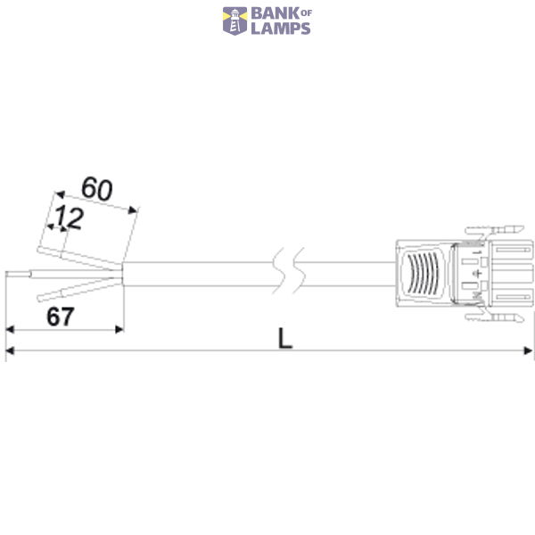 NAL130T15020 | Cable set 3p socket 3x1,5mm² HF 2m image 3
