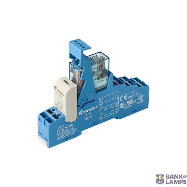 Rel. interface Mod. Push-IN 1CO 16A/24VDC SEN/ AgSnO2/LED/diode image 2
