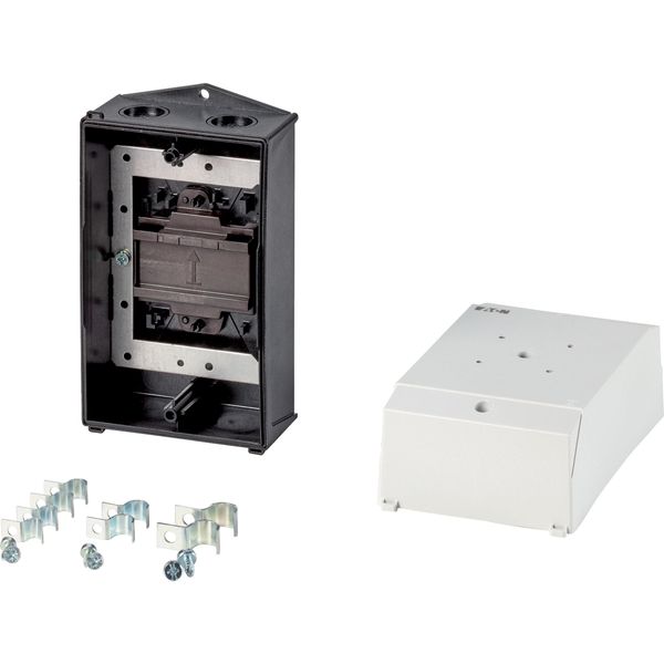CI-K2H-T0-4-MBS Insulated enclosure CI-K2H, H x W x D = 181 x 100 x 80 mm, for T0-3, T0-4, hard knockout version, with mounting plate screen image 3