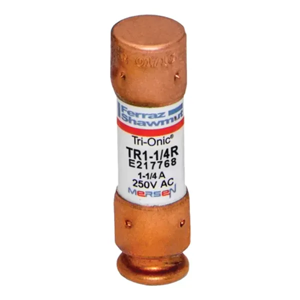 Fuse TR-R - Class RK5 - Time-Delay 250VAC 250VDC 1.25A Ferrule image 1