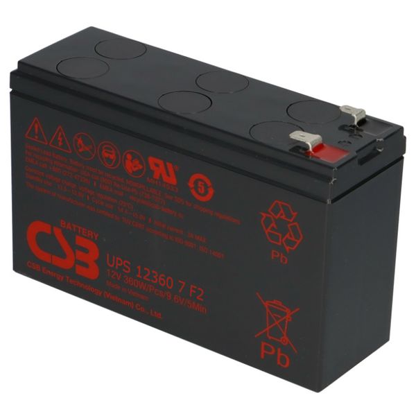 Battery CSB GiV high current 12V/360W for 5 min. image 1