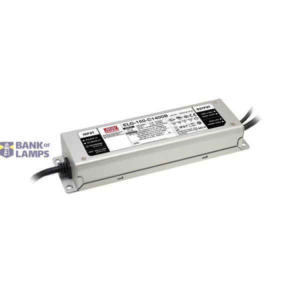 MeanWell ELG-150-C IP65/IP67/Dali SNT IP65 149W 107-214V/700mA CC dimm +PE image 1