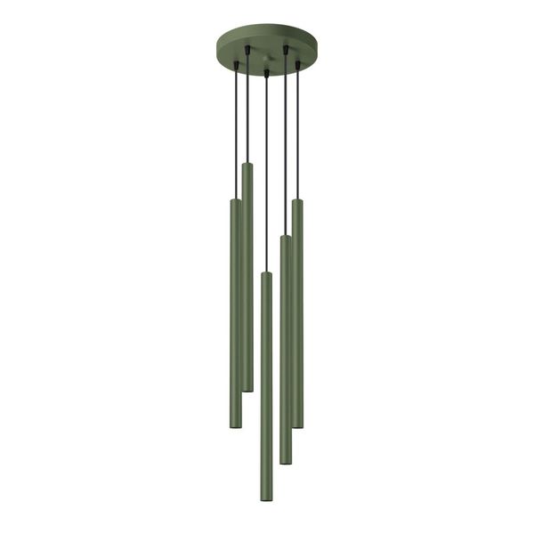 PASTELO HANGING LAMP 5P OLIVE GREEN 5XG9 image 1