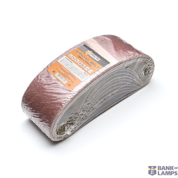 Sanding belt 75 х 533 mm, Abrasive grit 80, 10 pcs image 2