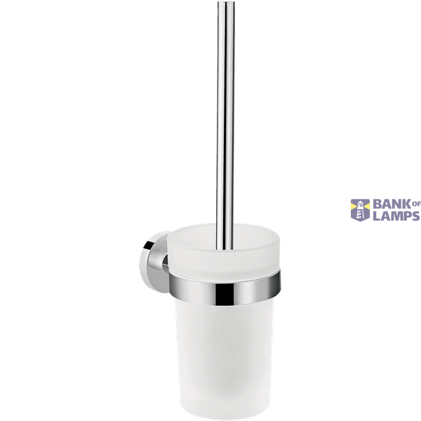 Logis Universal toilet brush with holder, chrome image 1