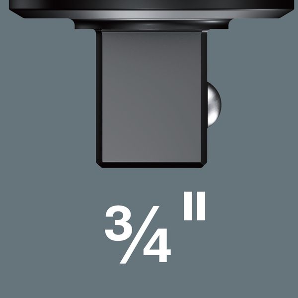 7782 E insteekratel, omschakelbaar, 14x18 mm, 3/4&quot; x 90 mm image 7