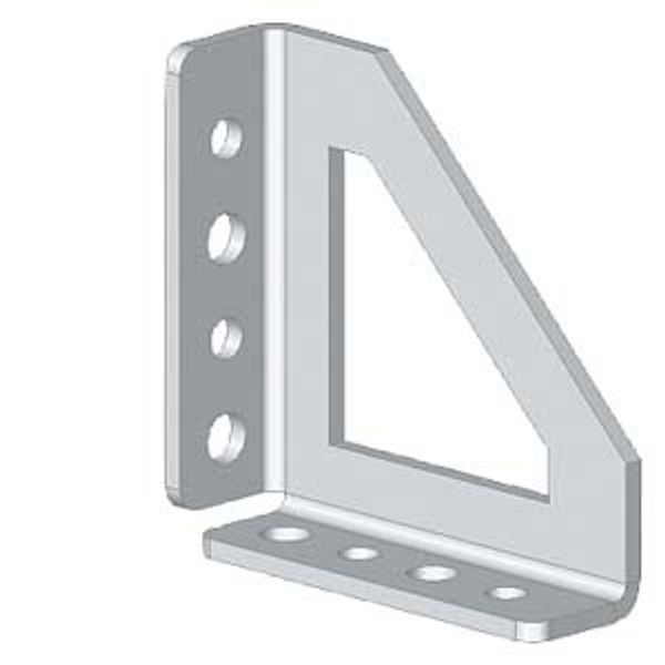 Mounting bracket for cable clamping rail, 1 pack=10 units image 1
