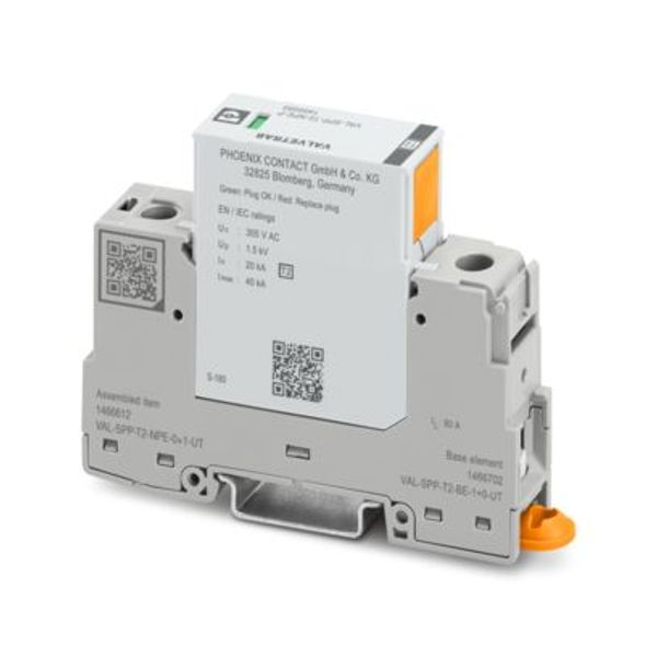 VAL-SPP-T2-NPE-0+1-UT - Type 2 surge arrester image 1