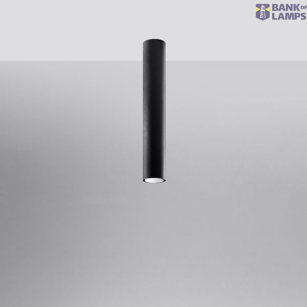 SPOT LAGOS 40 BLACK GU10 1X40W IP20 image 12