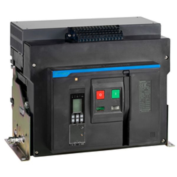 ACB, MQ4, 3pole, 4000A, 100kA, fixed, Digital type H image 1