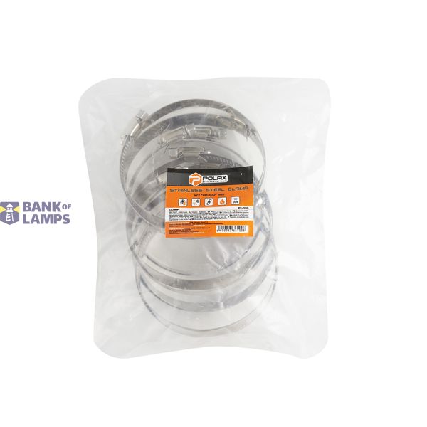 Stainless steel Clamp "80-100" mm image 2
