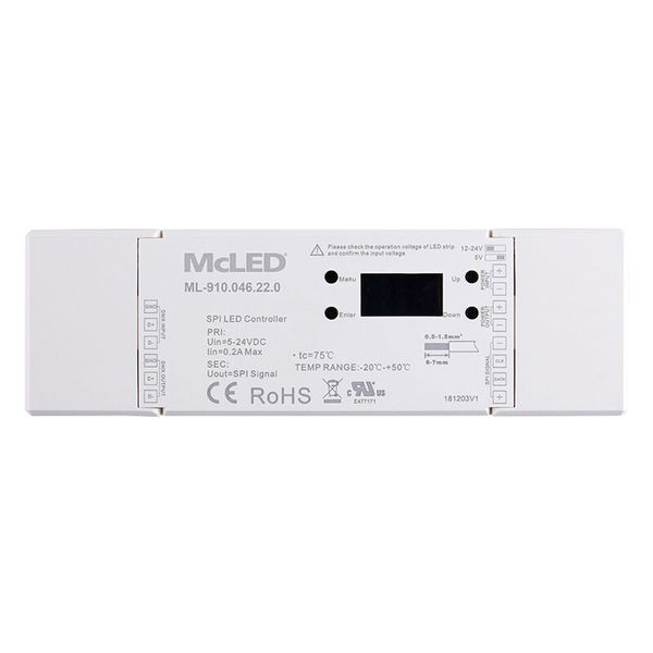 RF and DMX receiver to control digital SPI LED strips image 1