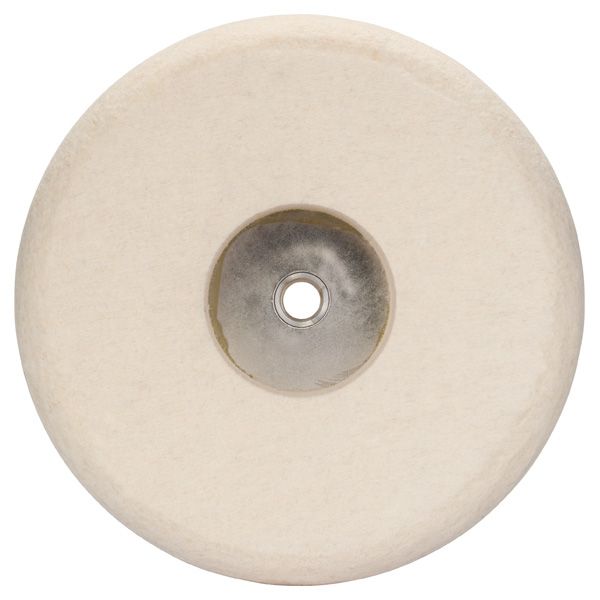 Felt polishing disc with M14 thread 180 mm image 1