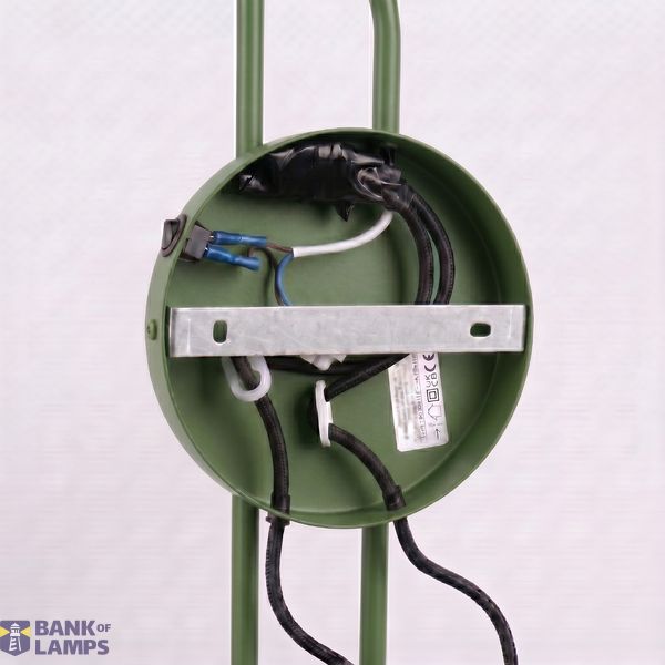 Wall lamp NOX 2 olive green with a switch image 4