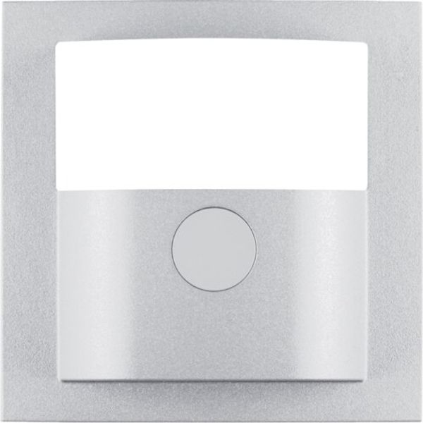 Cover for motion sensor, compact, Berker S.1/B.x, alu mat., varnish. image 1