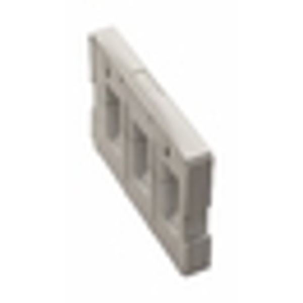 Busbar support 60 mm 3-pole, no end cover 2500A (The price is shown without markup on metals. Request a quote for accurate information) image 3