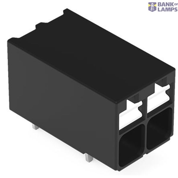 THR PCB terminal block push-button 1.5 mm² black image 1