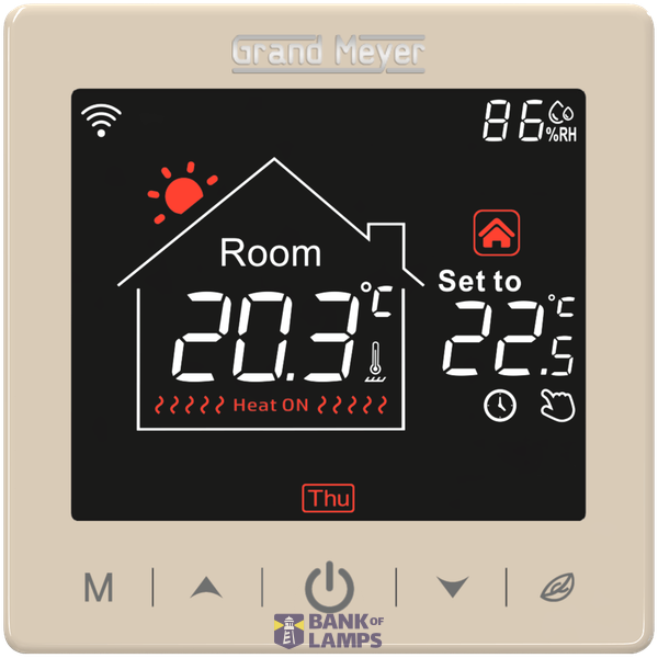Wi-Fi PROGRAMMABLE TEMPERATURE REGULATOR, SN-15, 16A, 230V image 1