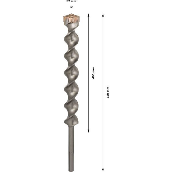 Hammer drill bit SDS-max-7 52 x 400 x 520 mm image 2