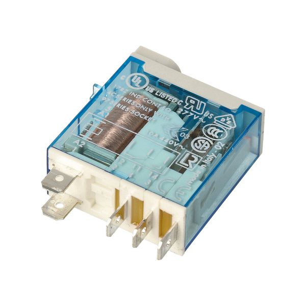 Mini.ind.relays 1CO 16A/24VDC/Agni/Test button/Mech.ind. (46.61.9.024.0040) image 3