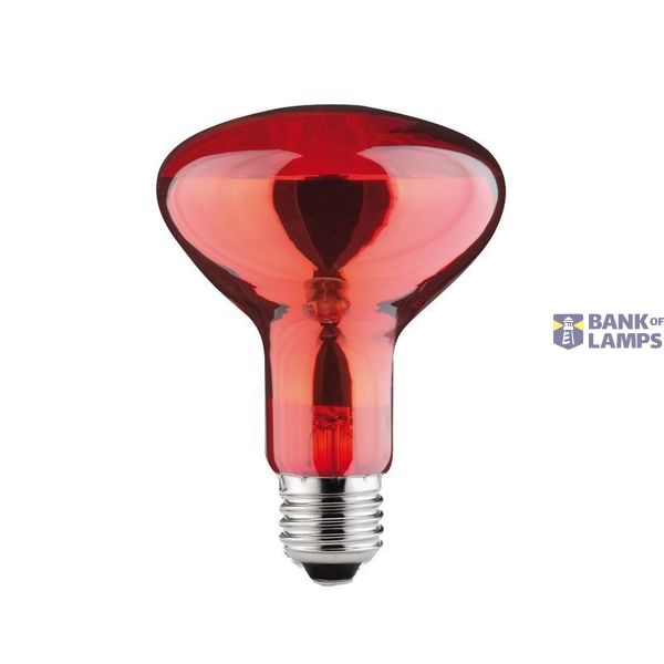 Reflector Bulb R95 230V 100W E27 red Bellight image 1