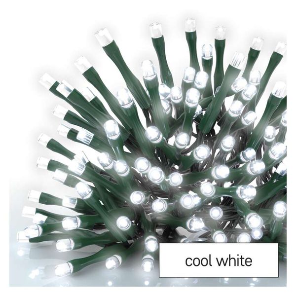 LED Christmas icicles, 3.6 m, outdoor and indoor, cool white, programmes image 1