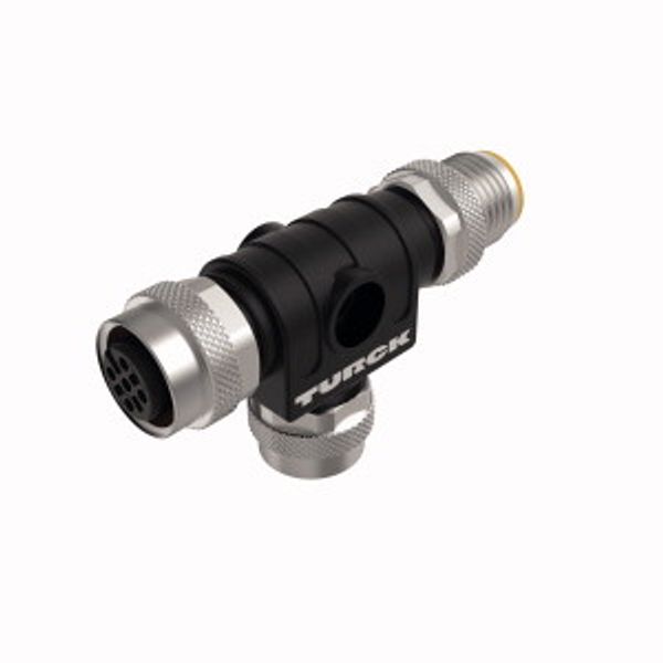 2-Way Splitter T-Splitter without Cable   VTS2-FKM5-FKM5-FSM5 image 1