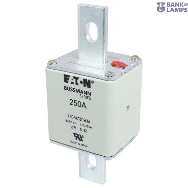 FUSE 250A 800V AC gR SIZE2 BOLTED TAG DI image 4