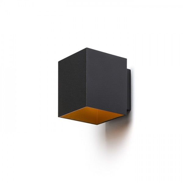 TRIP SQ wall matte black/gold 230V LED G9 5W image 1