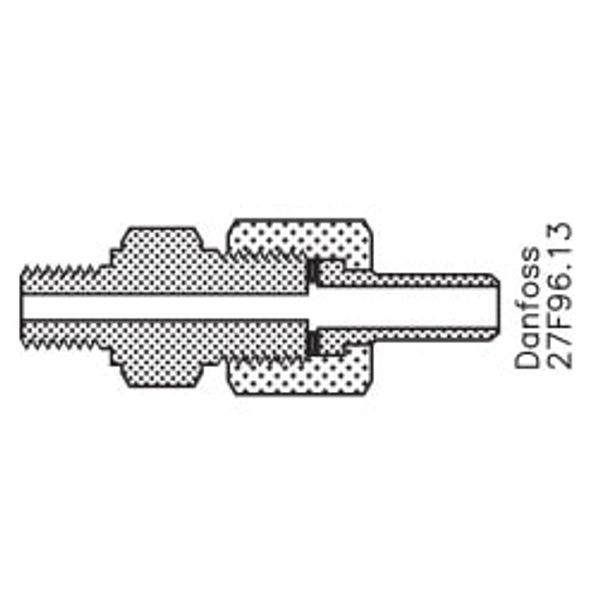 Pres gauge connector Sold/Weld PM/ICS image 1