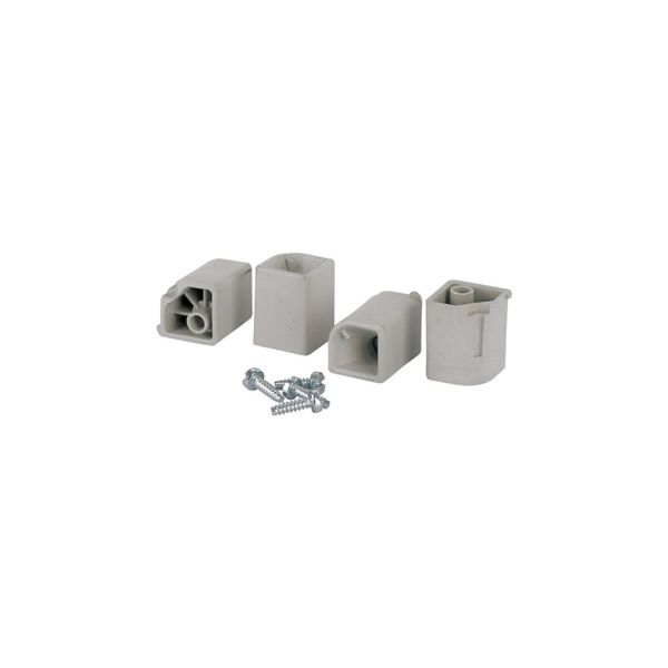 ECK-SET-CI Set of branding strip cornerpieces, complete with screws for Ci image 3