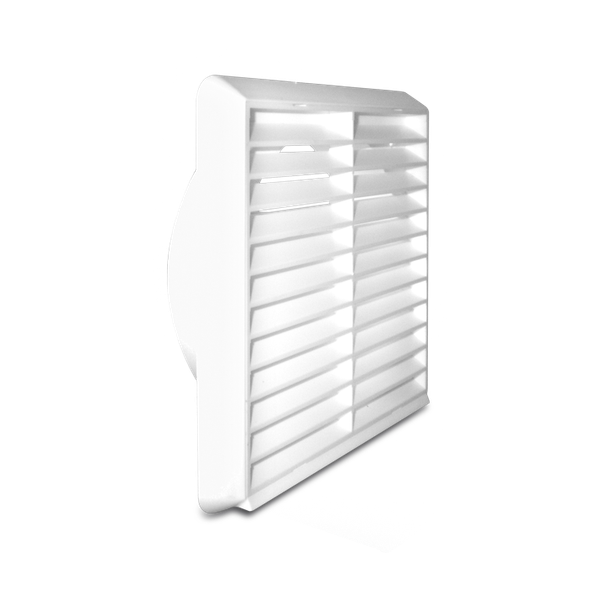 100MMØ WHITE FIXED GRILLE image 1