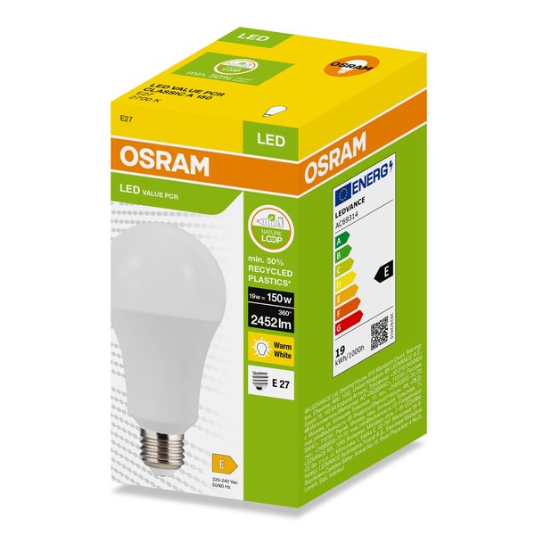 LEDPCRCLA150 19W/827 230VFR E27 FS1OSRAM image 2